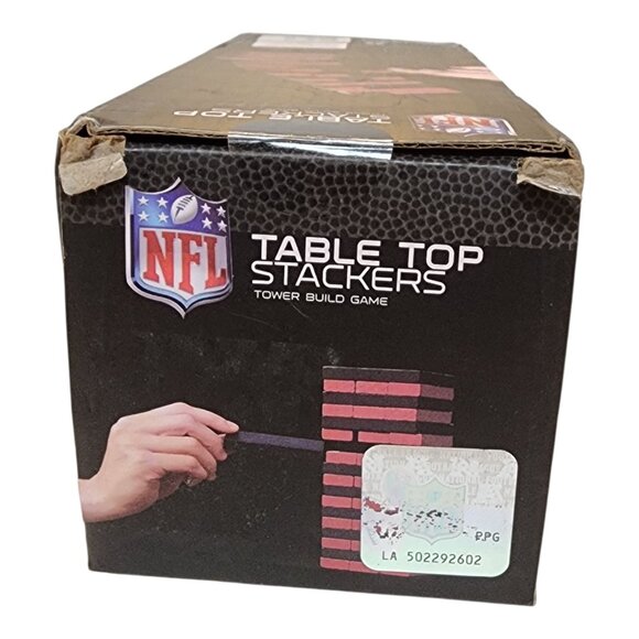 NFL New York Jets Table Top Stackers Tailgate Wood Blocks Game, NEW Sealed - Picture 2 of 10